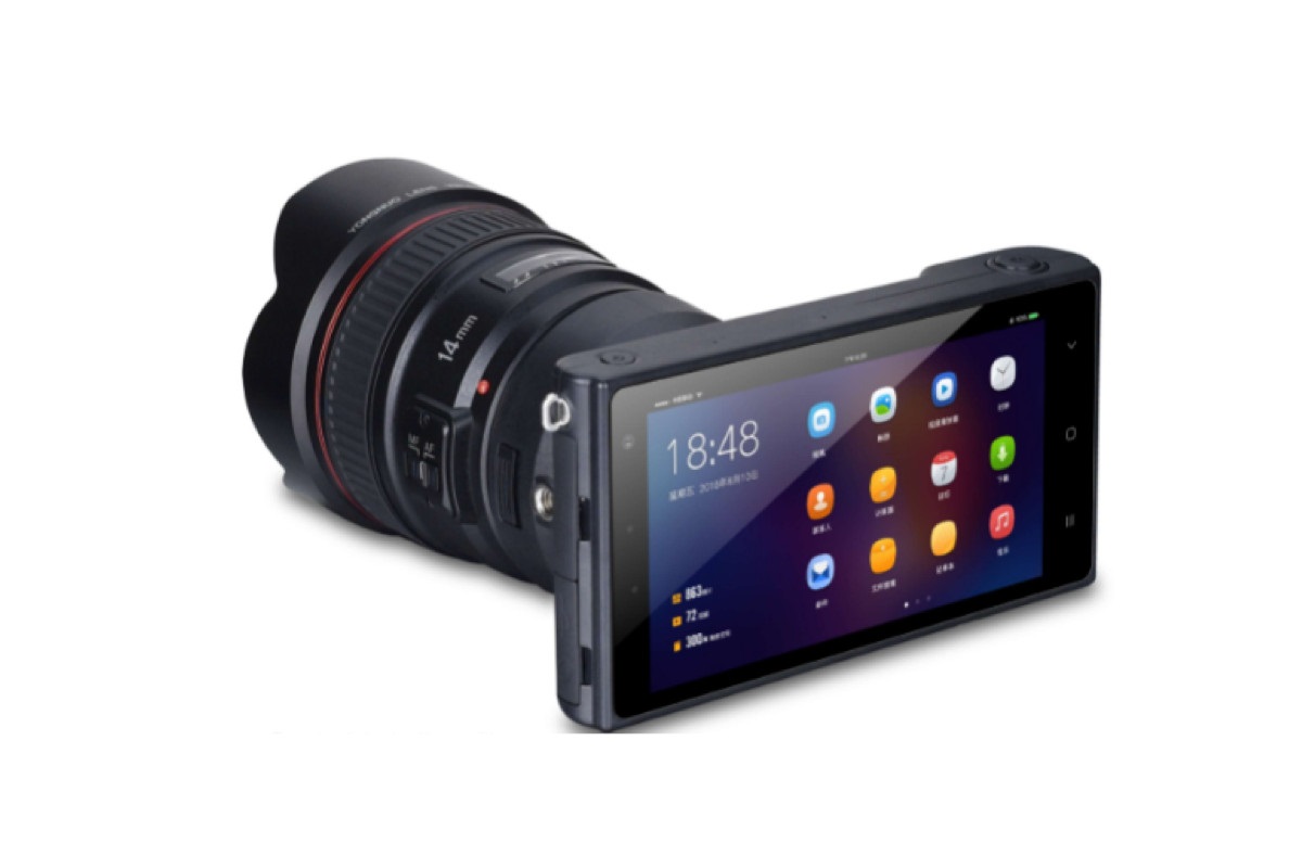 YN450 یک دوربین بدون آینه پیشرفته و مجهز به سیستم عامل آندروید