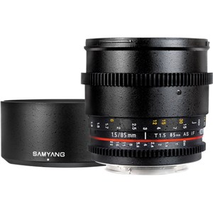 لنز ۸۵ سامیانگ سینمایی | Samyang 85mm T1.5 Cine Lens for Canon EF