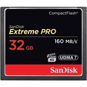 رم سی اف ۳۲ گیگ | SanDisk 32GB Extreme Pro (160MB/S) Compact Flash