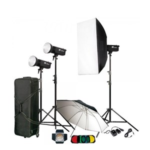 کیت فلاش چترى ماندا  | Manda300J Studio Flash Kit TC-300