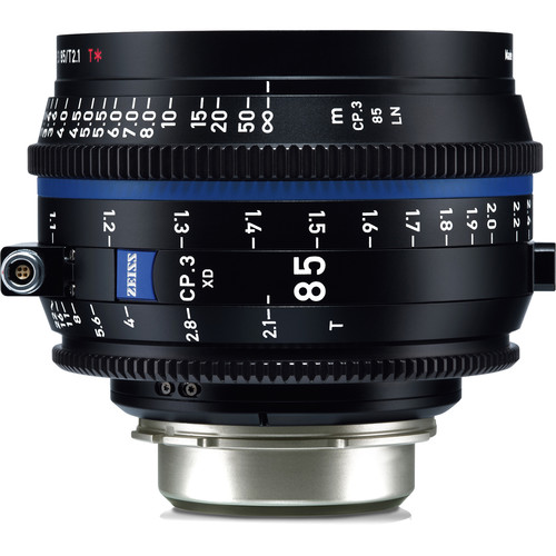 لنز سینمایی زایسZEISS CP.3 XD 85mm T2.1 Compact Prime Lens (PL Mount, Feet)