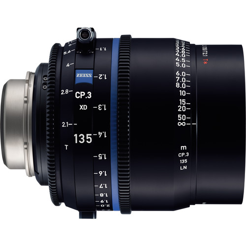 لنزسینمایی زایسgZEISS CP.3 XD 135mm T2.1 Compact Prime Lens (PL Mount, Feet)