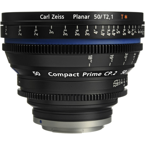 لنز ۵۰ زایس | (Zeiss Compact Prime CP.2 50mm/T2.1 Cine Lens (PL